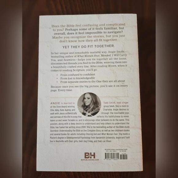 Woven by Angie Smith Book - Picture 2 of 3